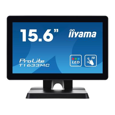 iiyama ProLite T1633MC, 39,6cm (15,6''), Projected Capacitive, 10 TP, schwarz