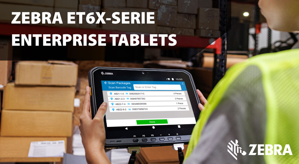 Zebra ET60/ET65 Enterprise-Tablets
