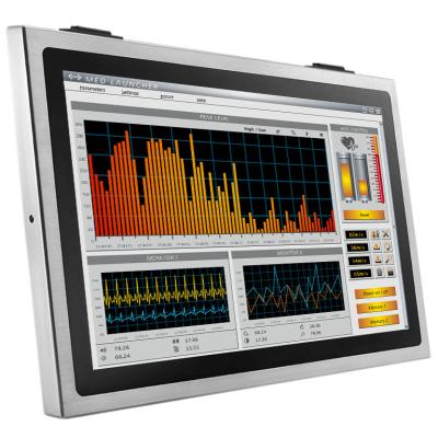 Hygrolion 27B 23,8" PCAP, Panel PC, IP66, Baytrail J1900, 4GB, 128GB SSD, Edelstahl