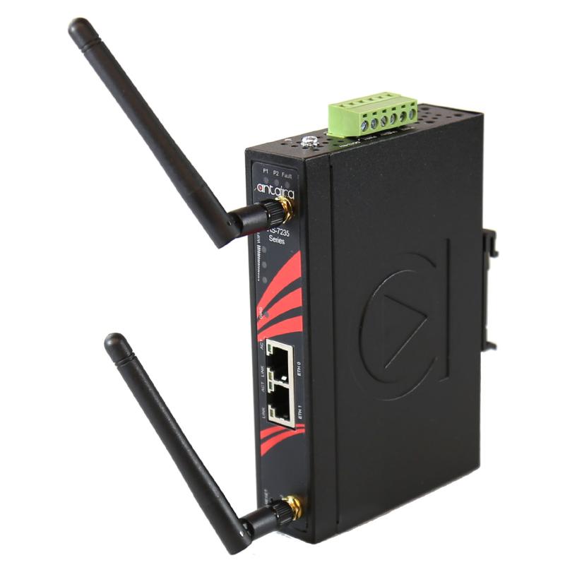 Industrial Router, WiFi , 802.11 b/g/n/ac, 867Mbits, 2,4Ghz/5Ghz, -35 - 70C