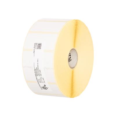 12x Zebra Z-Select 2000D, Etikettenrolle, Thermopapier, 57x51mm