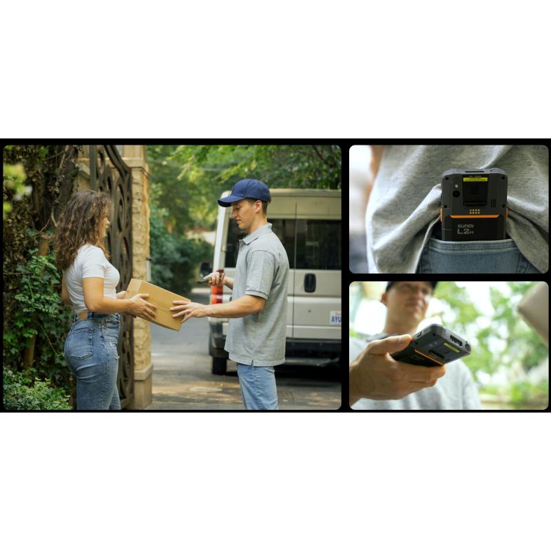 Sunmi L2H, Barometer, SS1100, 2D, 14cm (5,5''), GPS, USB-C, BT, WLAN, 4G, NFC, Android, Kit (USB), G