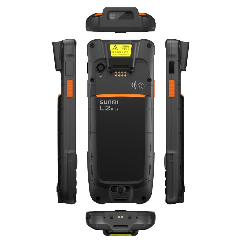 Sunmi L2Ks, 2D, 10,5cm (4''), GPS, USB-C, BT, WLAN, eSIM, 4G, NFC, Android, Kit (USB), GMS, RB