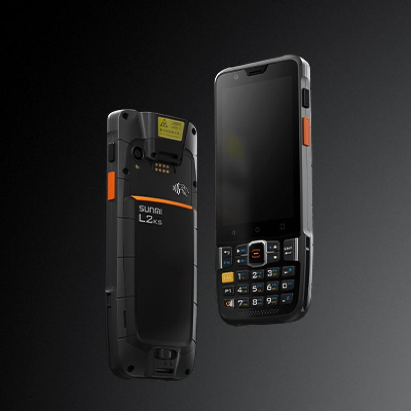 Sunmi L2Ks, 2D, 10,5cm (4''), GPS, USB-C, BT, WLAN, eSIM, 4G, NFC, Android, Kit (USB), GMS, RB