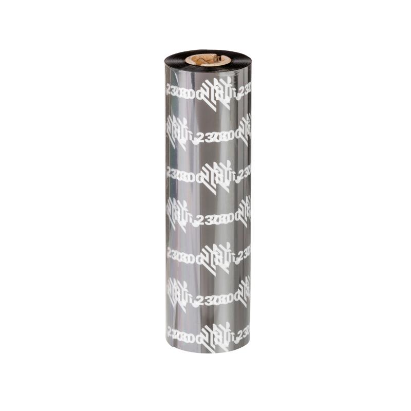 Thermotransferband, Zebra 2300, Wachs, Rollenbreite:56,9mm, Kernbreite:58mm, Kern:12,7mm, Länge 74m
