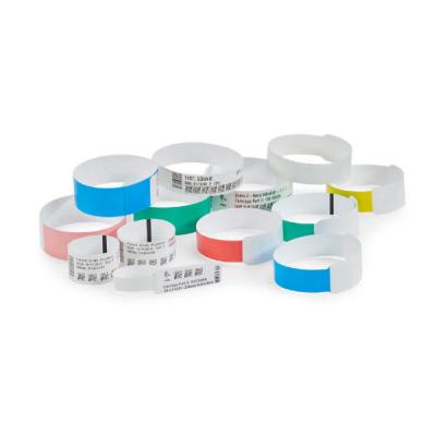 6x Zebra Wristband Z-BAND ULTRA SOFT 10015359-PK