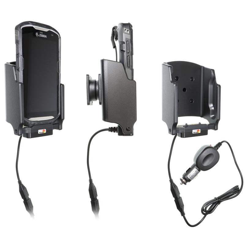 KFZ-Ladestation, Kugelgelenk (Tilt Swivel), inkl.: KFZ-Netzteil (12/24 V), passend für: TC5X (mit Sc KFZ-Ladestation, Kugelgelenk (Tilt Swivel), inkl.: KFZ-Netzteil (12/24 V), passend für: TC5X (mit Sc