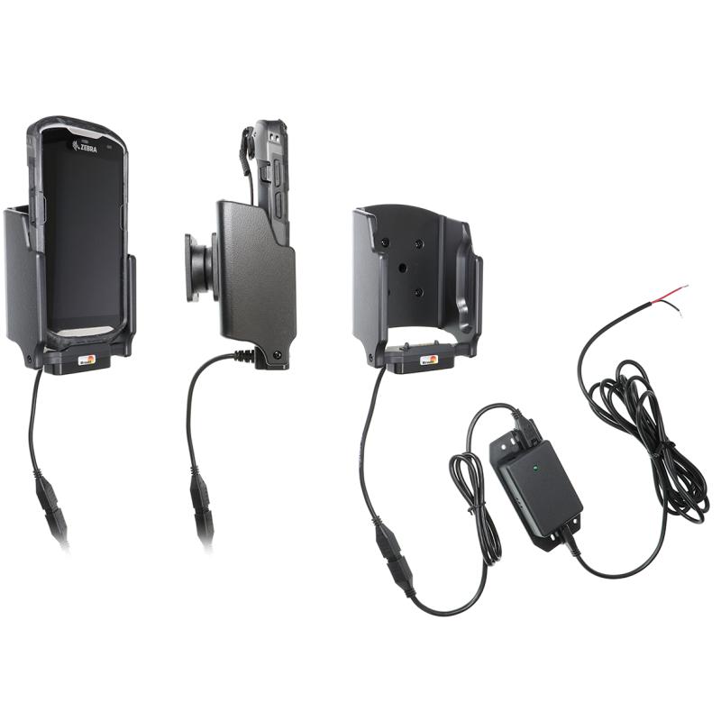 Ladestation (MOLEX), Kugelgelenk, 10/24 V, MOLEX, inkl.: Netzteil (offenes Kabelende), 513926