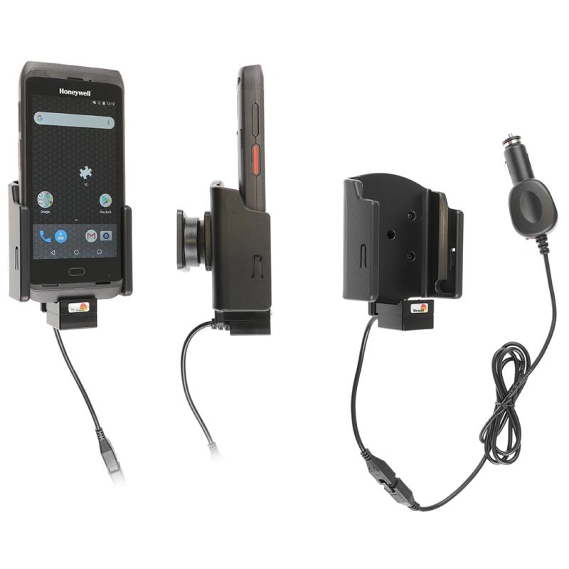 KFZ-Ladestation, Kugelgelenk (Tilt Swivel), inkl.: KFZ-Netzteil (12/24 V), passend für: Honeywell CT KFZ-Ladestation, Kugelgelenk (Tilt Swivel), inkl.: KFZ-Netzteil (12/24 V), passend für: Honeywell CT