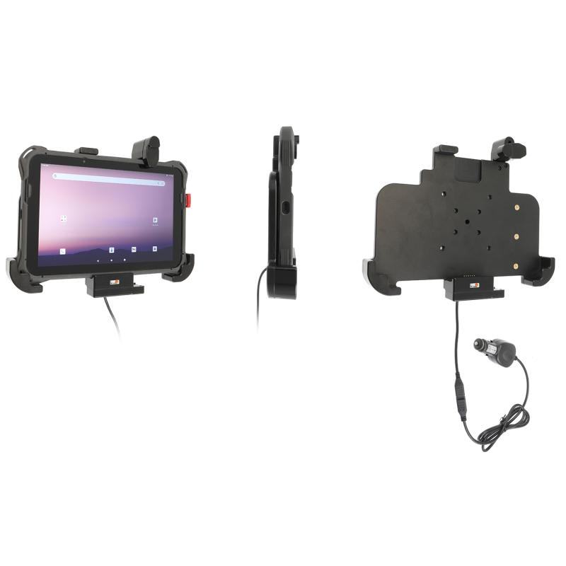 Aktive Halterung mit Zigarettenanschluss, für Geräte mit Schutzhülle, ohne Handschlaufe, USB-A Port, Aktive Halterung mit Zigarettenanschluss, für Geräte mit Schutzhülle, ohne Handschlaufe, USB-A Port,