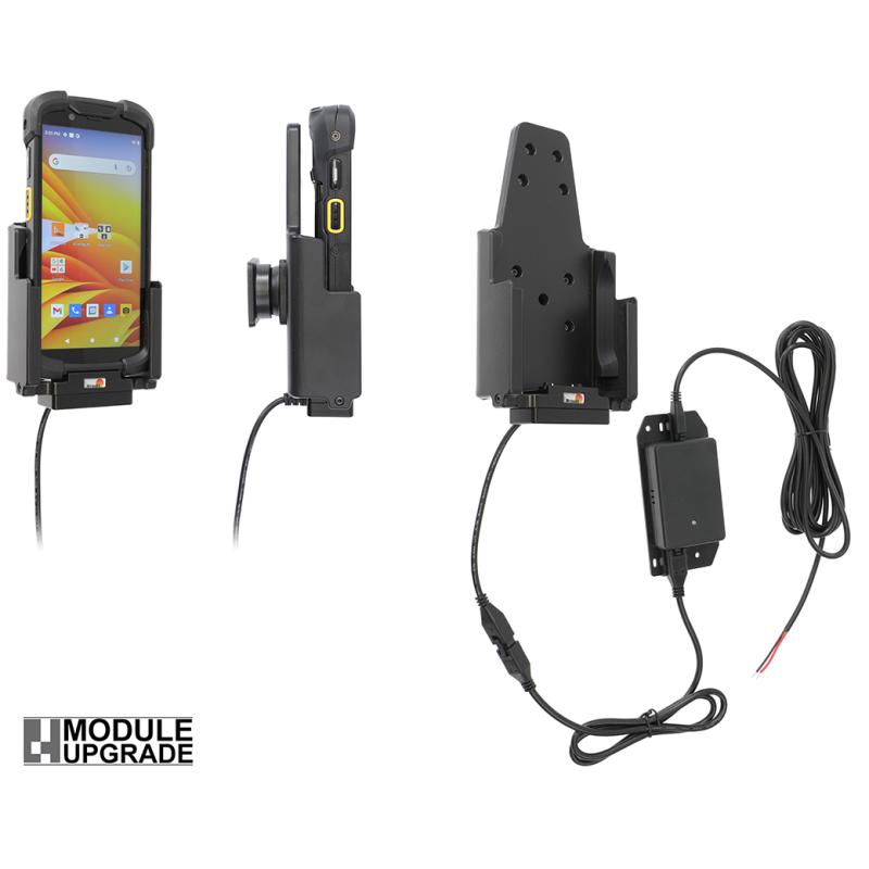 Aktive Halterung, 12/24V, 2A, Fixe Installation, mit oder ohne Handschlaufe, Module Upgrade Cradle, Aktive Halterung, 12/24V, 2A, Fixe Installation, mit oder ohne Handschlaufe, Module Upgrade Cradle,