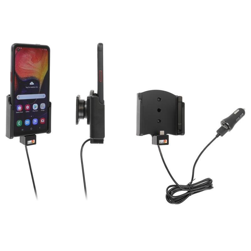 KFZ-Halterung, aktiv, inkl. KFZ-Ladeadapter, passend für: Samsung Galaxy Xcover Pro KFZ-Halterung, aktiv, inkl. KFZ-Ladeadapter, passend für: Samsung Galaxy Xcover Pro