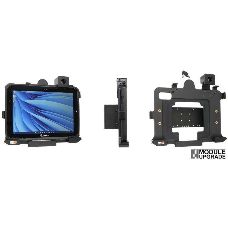 Passive Halterung, mit Schloss, inkl. 2 Schlüssel, kompatibel mit Erweiterungsmodul, Handschlaufe od Passive Halterung, mit Schloss, inkl. 2 Schlüssel, kompatibel mit Erweiterungsmodul, Handschlaufe od