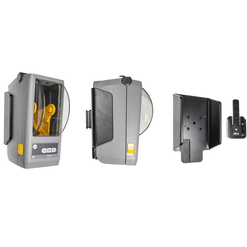 Befestigungssystem, mit MultiMoveClip, Acetal, AMPS-Löcher, passend für: ZD410 Befestigungssystem, mit MultiMoveClip, Acetal, AMPS-Löcher, passend für: ZD410