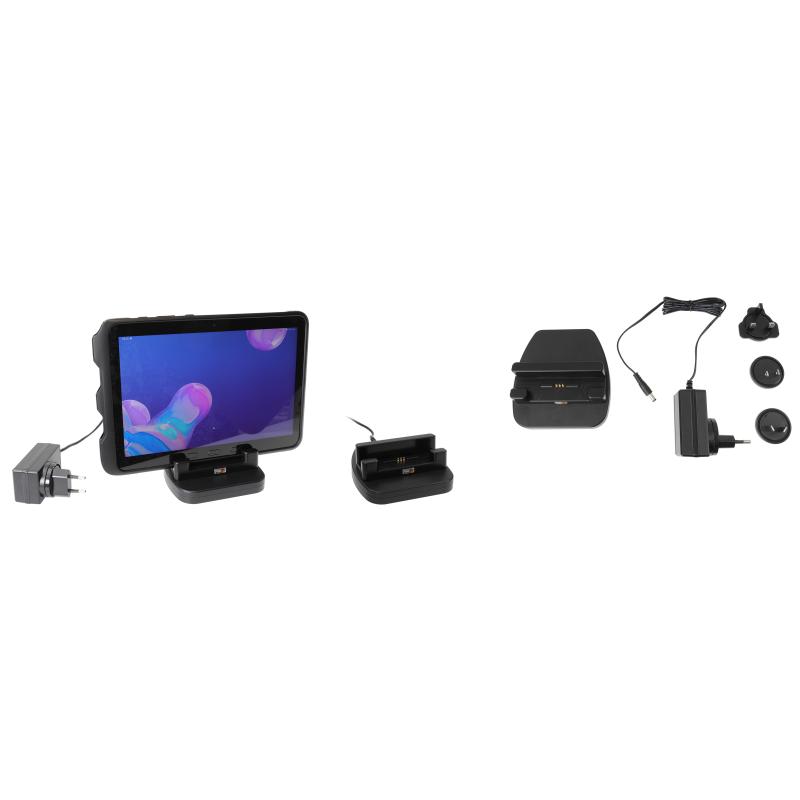 Ladestation, Tisch, inkl.: Netzteil (EU, UK), passend für: Tab Active 2, Tab Active 3, Tab Active Pr Ladestation, Tisch, inkl.: Netzteil (EU, UK), passend für: Tab Active 2, Tab Active 3, Tab Active Pr
