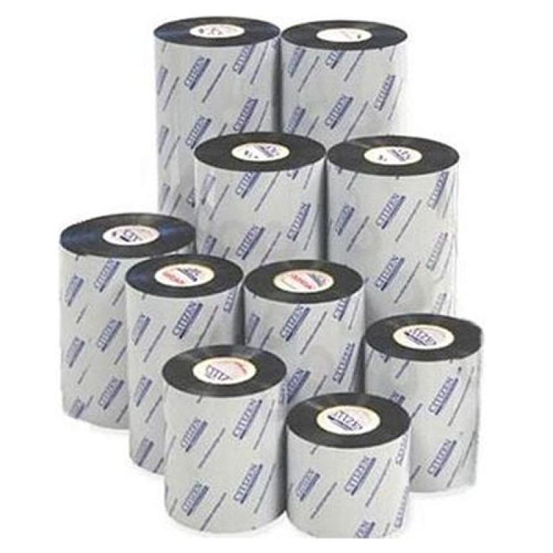 Citizen, Thermotransferband, Wachs, Rollenbreite: 110mm, Kern: 25,4mm, Länge: 450m, 4 Rollen/Box Citizen, Thermotransferband, Wachs, Rollenbreite: 110mm, Kern: 25,4mm, Länge: 450m, 4 Rollen/Box
