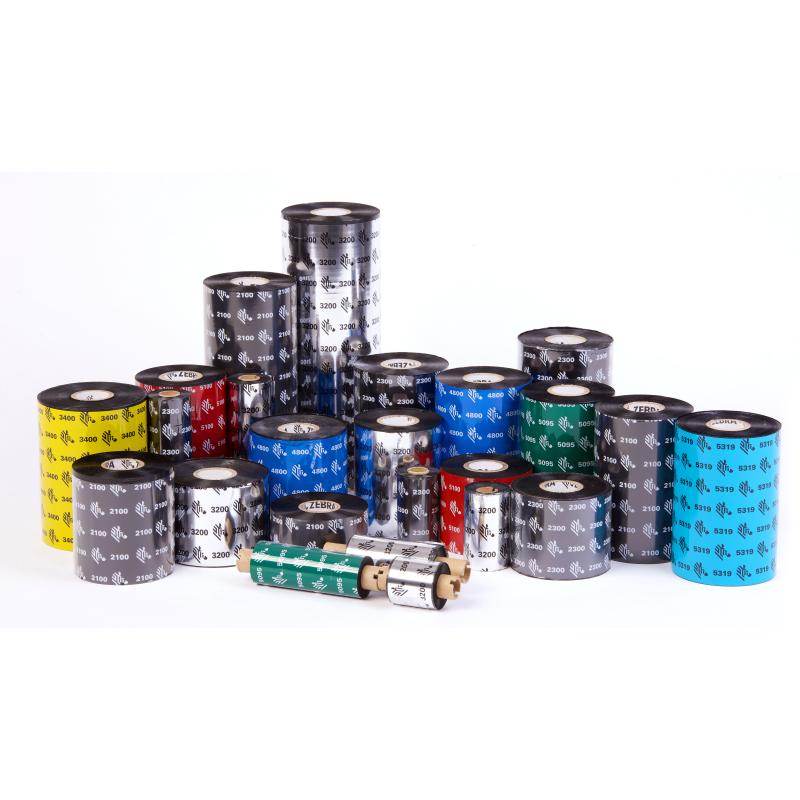 6x Zebra Wachsband 060mm x 450m (MOQ 6) 6x Zebra Wachsband 060mm x 450m (MOQ 6)