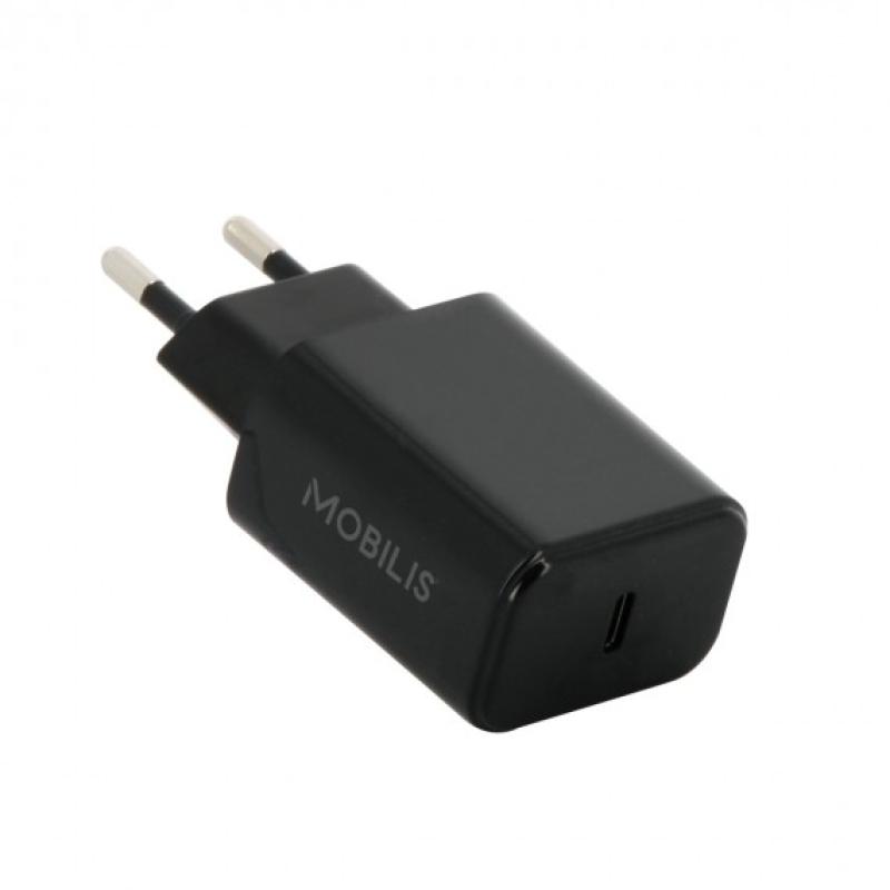 Mobilis AC-Adapter 1 USB C (100 V–240 V – 5 V, 2,4 A, 9 V, 2 A, 12 V, 1,5 A) – weiche Tasche.  00134 Mobilis AC-Adapter 1 USB C (100 V–240 V – 5 V, 2,4 A, 9 V, 2 A, 12 V, 1,5 A) – weiche Tasche.  00134