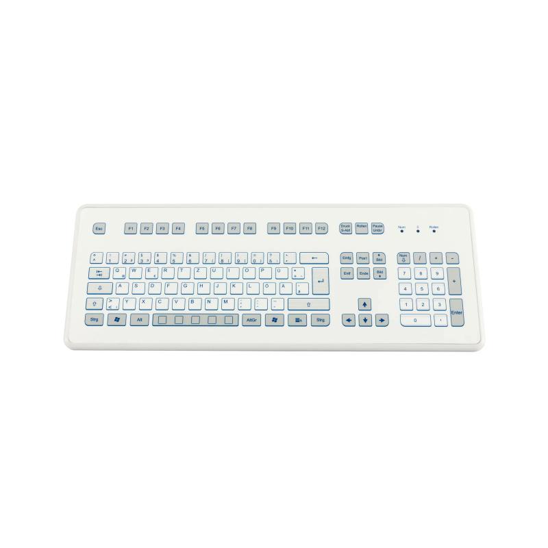 Tastatur InduDur® 105c KGEH TKS-105c-KGEH-USB-DE IP65 Tastatur InduDur® 105c KGEH TKS-105c-KGEH-USB-DE IP65