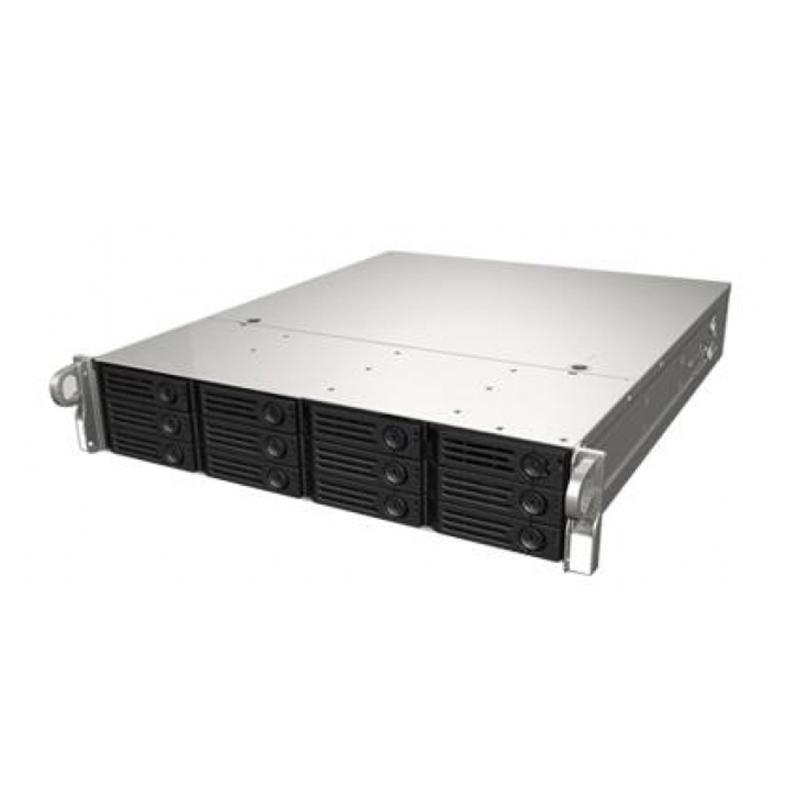 19" Geh&auml;use CS-R26 2HE, 2 x 550W, 12 bay