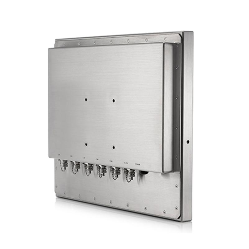 Hygrolion 155, 15", Panel PC, IP66, Celeron J6412, 8GB, 128GB SSD, Wifi, Edelstahl, L&uuml;fterlos