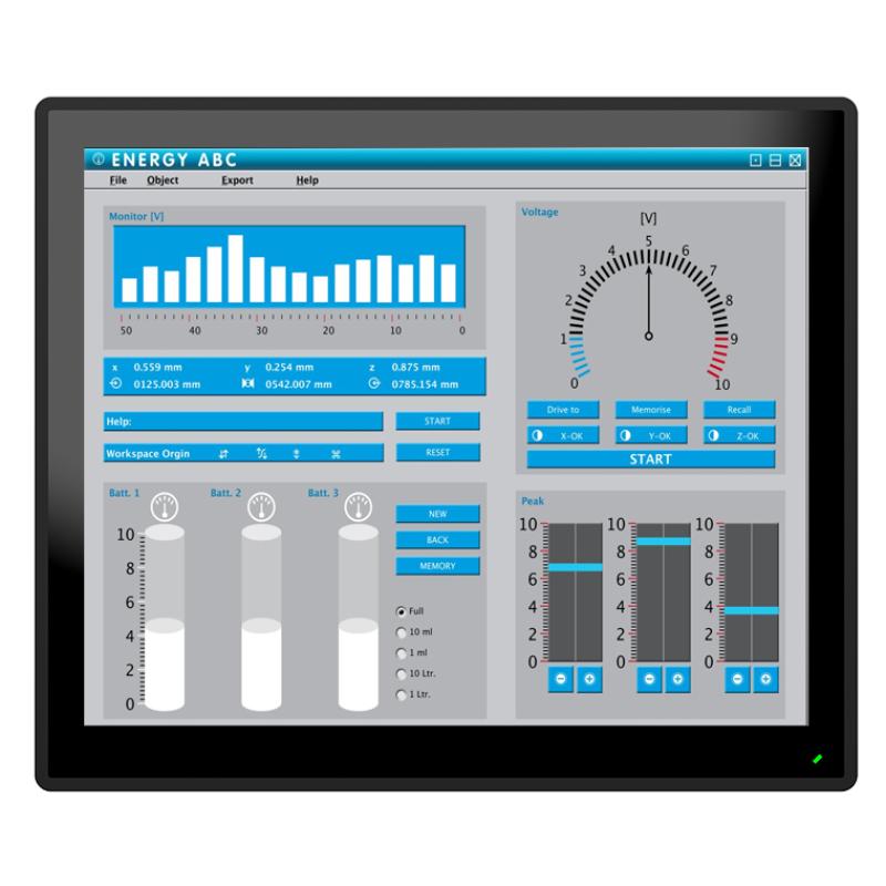 Panelmaster 1928 19'' PCAP, TPC i5-1145G7E, 8GB RAM, 240GB SSD, 9-36V OB