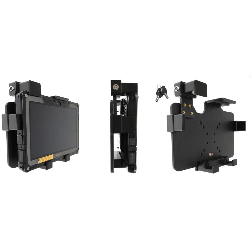 Passive Halterung, VESA 75/100, AMPS, kompatibel mit oder ohne Handschlaufe, abschlie&szlig;bar, 2 Schl&uuml;ss