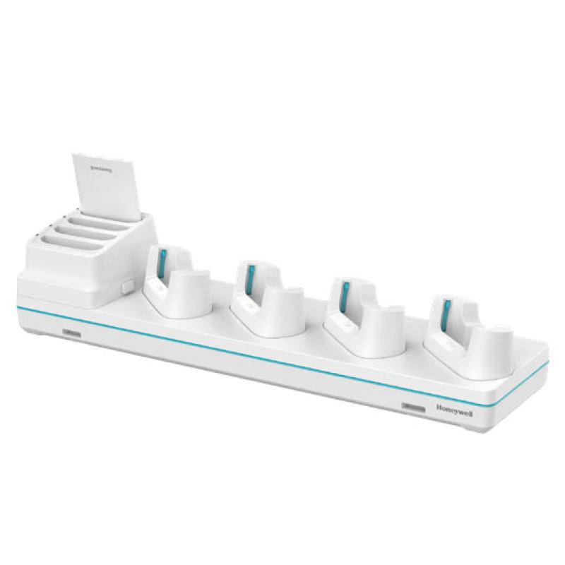 Honeywell CT37-HC, 5-Fach Ladestation, l&auml;dt bis zu 4 Ger&auml;te und 4 Akkus, (ohne Schutzh&uuml;lle)