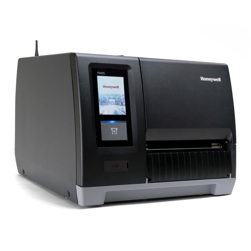 Honeywell PM65 Industrie Etikettendrucker, Thermotransfer, 203 dpi, USB, LAN, RS232, Touchscreen