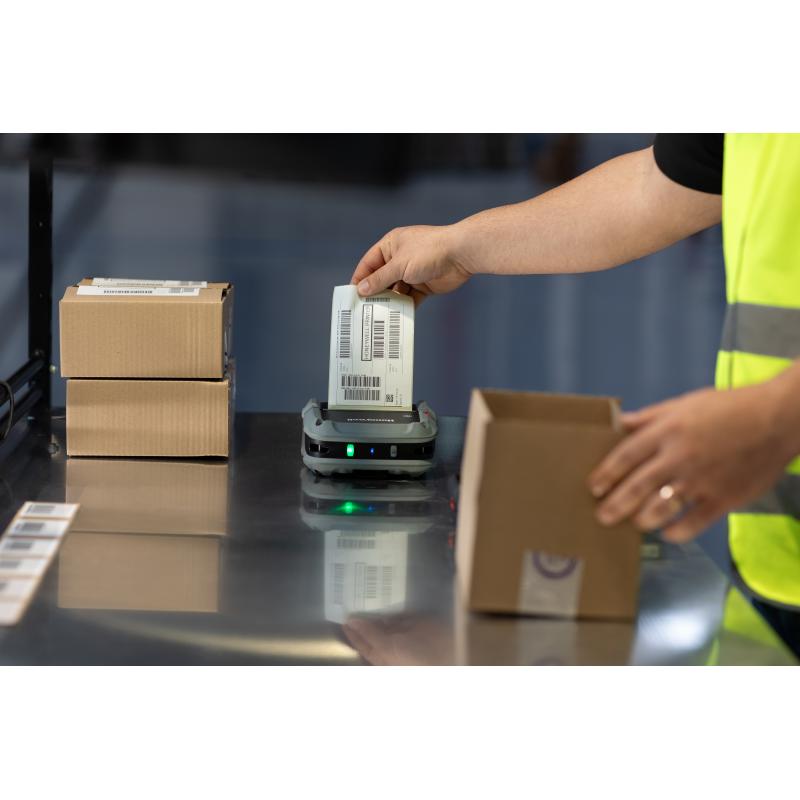 Honeywell RP4 Mobile Printer, DT, 203DPI, 4''label width, No Display, USB, BT/WIFI, Ohne Kabel and B