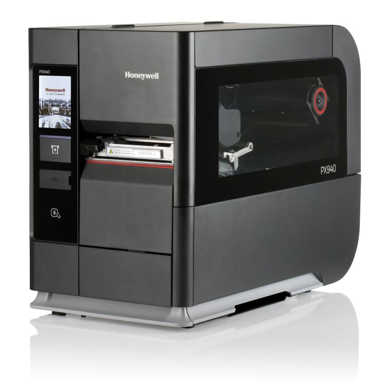 Honeywell PX940 Industrial Printer, TT, 203DPI, 4''label width, Touch Display, LAN/Serial/USB, Low p