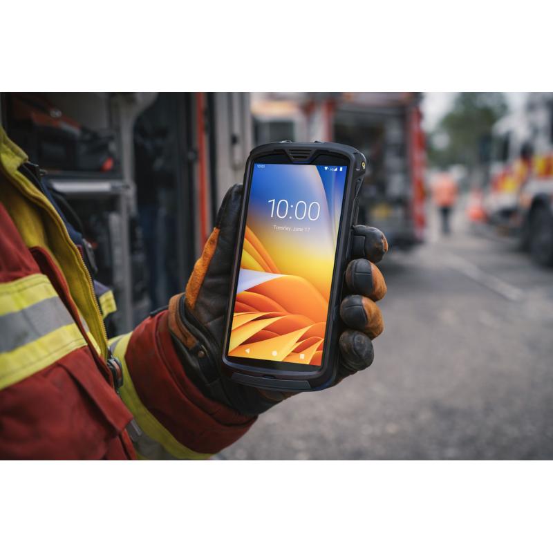 Zebra FR55, 1x nanoSIM, 1x SD Card slot, GPS, hot-swap, USB-C, BT, WLAN, eSIM, 5G, NFC, Android, GMS