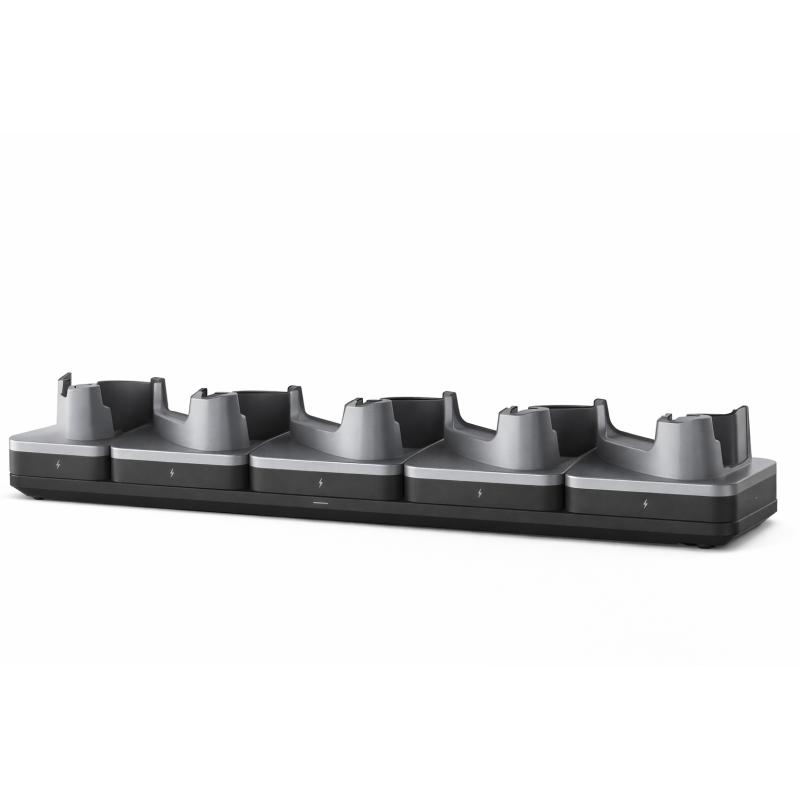 Zebra TC501 Ethernet ShareCradle zum Aufladen von bis zu f&uuml;nf Ger&auml;ten mit Schutzh&uuml;lle