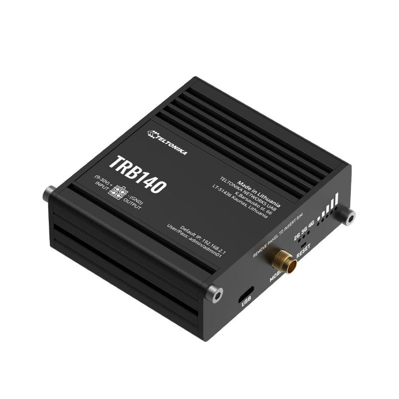 Teltonika TRB140 Industrial Rugged LTE Gateway 4G LTE, RMS