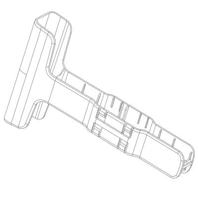 Zebra T-Adapter, 4 St&uuml;ck f.8" f. ET401