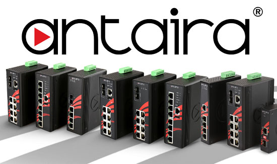 ICO Innovative Computer erweitert Industrial Ethernet Produktportfolio mit Antaira Technologies
