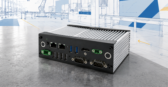 Zwei kompakte Embedded-PCs für industrielle Steuerungs- und Kommunikationsaufgaben